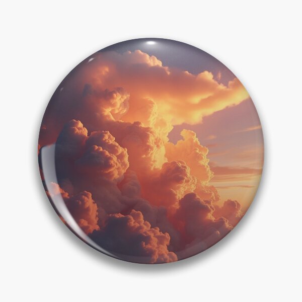 Item preview, Cloud burst at sunset designed and sold by Rompecabezas.