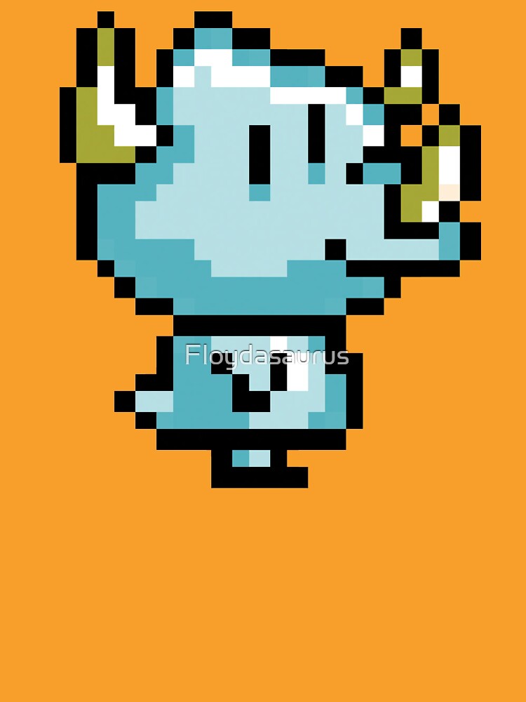 8-Bit Doug the Dinosaur by Floydasaurus