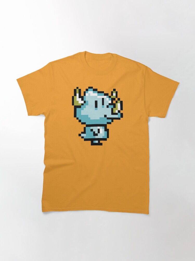 Alternate view of 8-Bit Doug the Dinosaur Classic T-Shirt