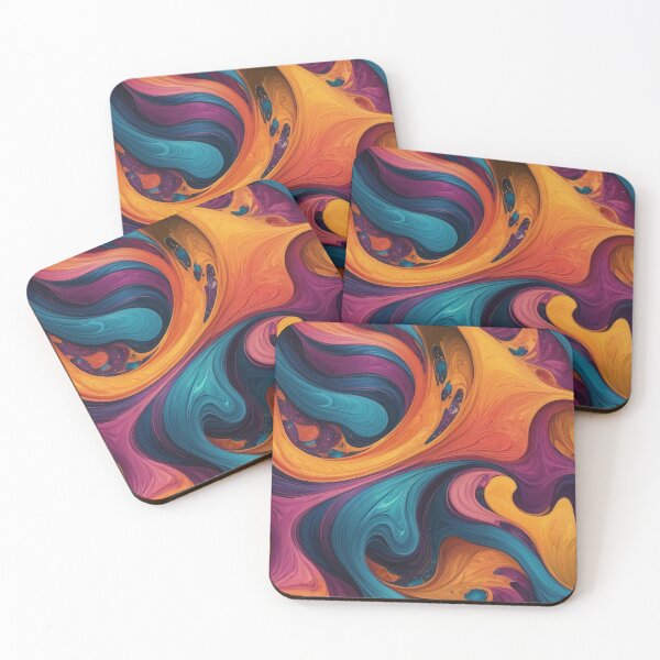 Item preview, Abstract deign based on colors designed and sold by HananArt07.