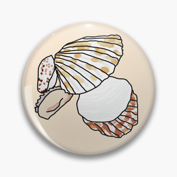 Item preview, Seashells on the beach designed and sold by Kaewtaming.
