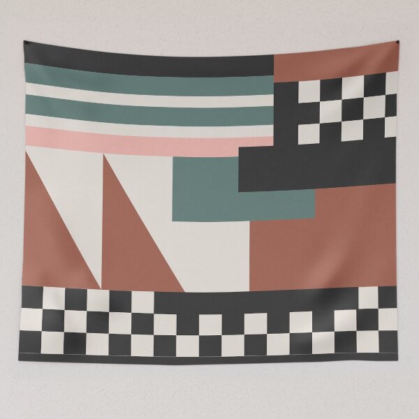 Item preview, Geometric Shapes and Checkers designed and sold by DesignByRoseCo.