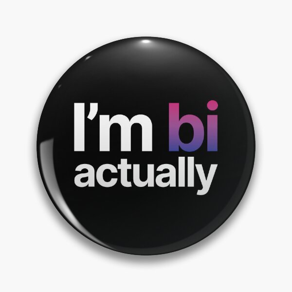 Item preview, I'm Bi Actually - Heartstoppers Inspired designed and sold by Oh My Sass.