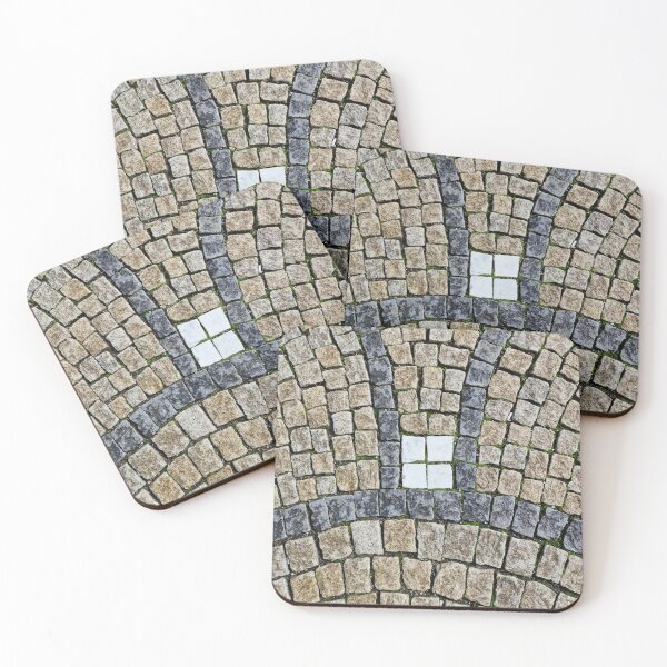 Item preview, Arched Cobblestone Patterns with White Pieces designed and sold by Gaboro.