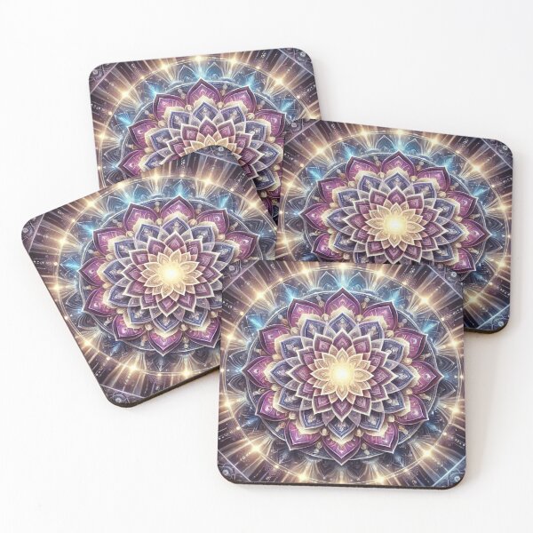 Item preview, Crown Chakra Activation Mandala - Unlock Divine Connection and Spiritual Enlightenment designed and sold by Te-Ane.