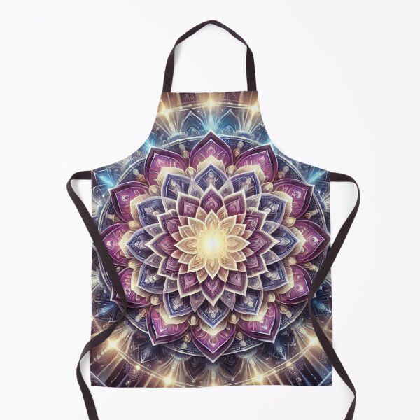 Item preview, Crown Chakra Activation Mandala - Unlock Divine Connection and Spiritual Enlightenment designed and sold by Te-Ane.