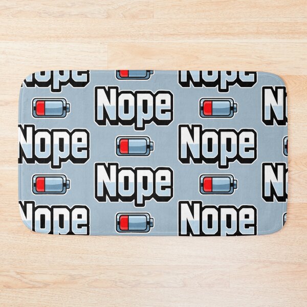 Item preview, Low Social Battery designed and sold by elgatonocturno.