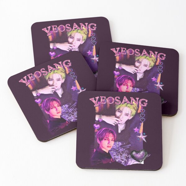 Item preview, Yeosang Collage: Striking Black and White ATEEZ Art designed and sold by AJUNICE STUDIO.