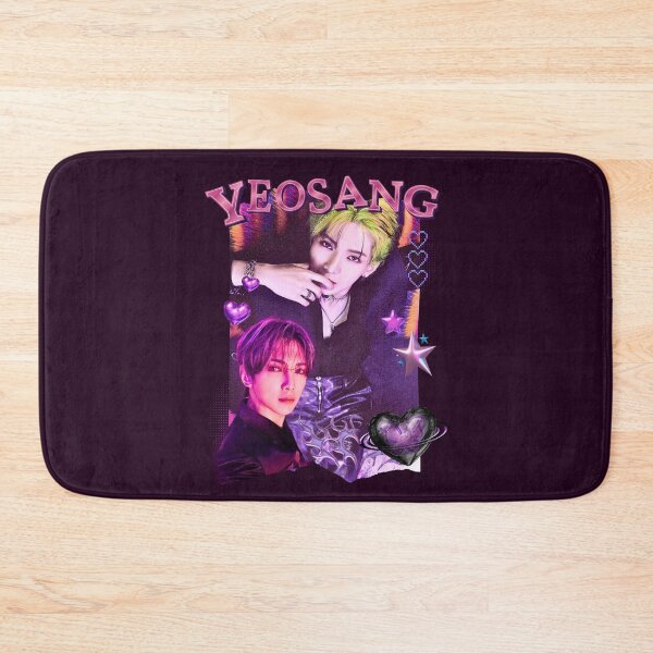 Item preview, Yeosang Collage: Striking Black and White ATEEZ Art designed and sold by AJUNICE STUDIO.