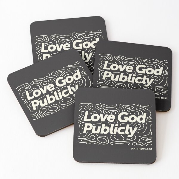 Item preview, Love God Publicly - Matthew 10:33 | Christian Quote designed and sold by cidolopez.