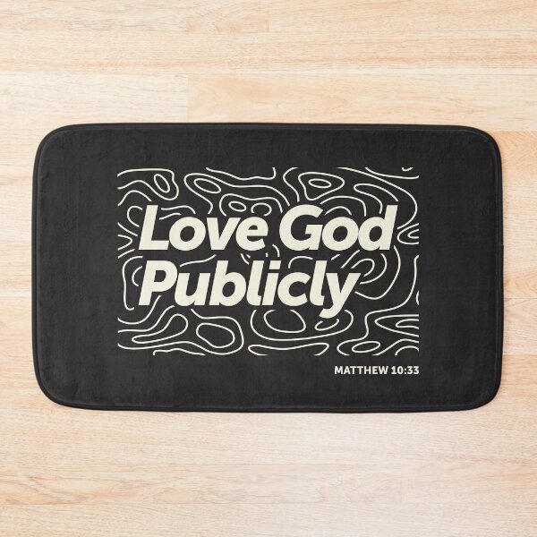 Item preview, Love God Publicly - Matthew 10:33 | Christian Quote designed and sold by cidolopez.