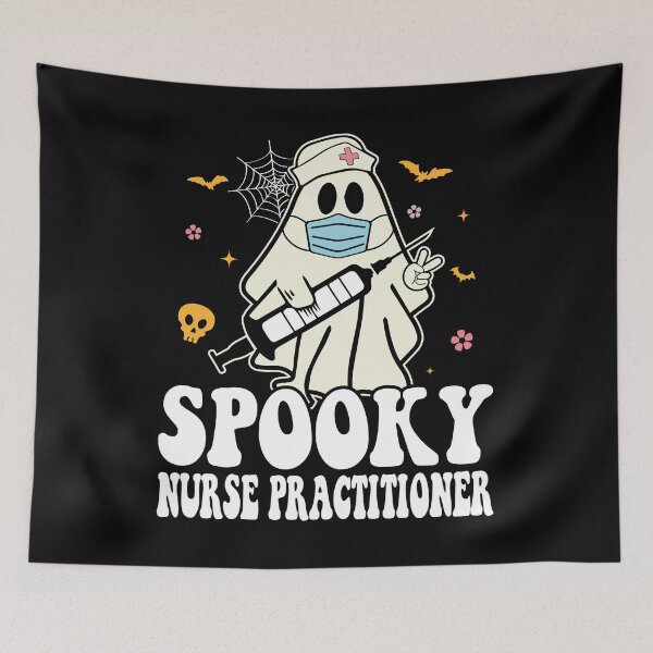 Item preview, Spooky Nurse Practitioner Cute Halloween designed and sold by MCreativeStore.