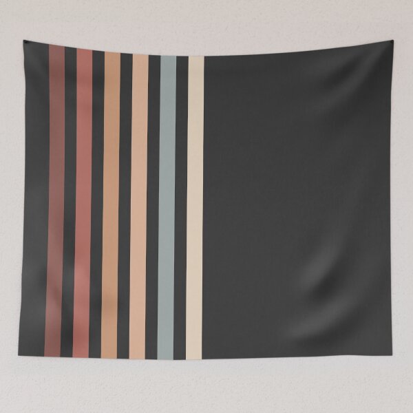 Item preview, Retro Vertical Lines designed and sold by DesignByRoseCo.