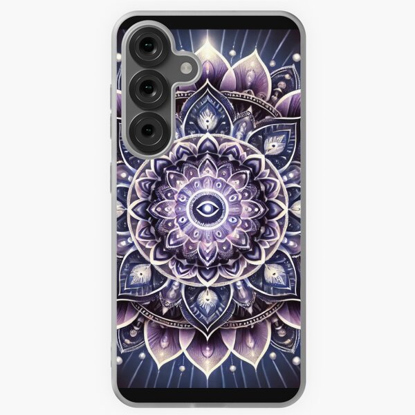 Item preview, Third Eye Activation Mandala - Awaken Intuition and Inner Vision designed and sold by Te-Ane.