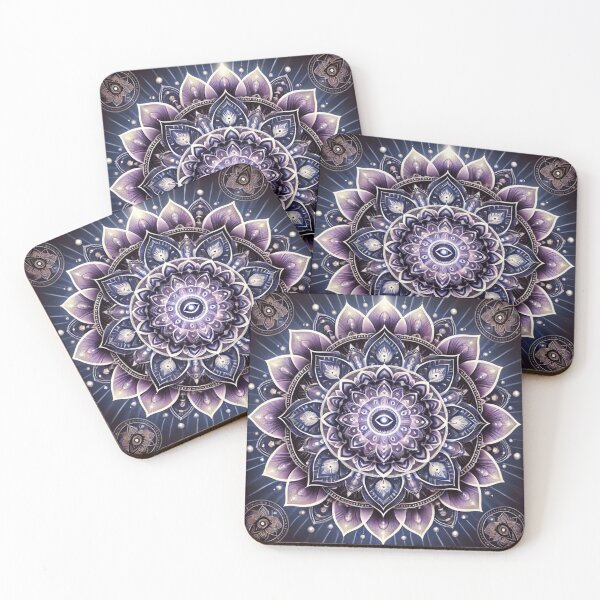 Item preview, Third Eye Activation Mandala - Awaken Intuition and Inner Vision designed and sold by Te-Ane.
