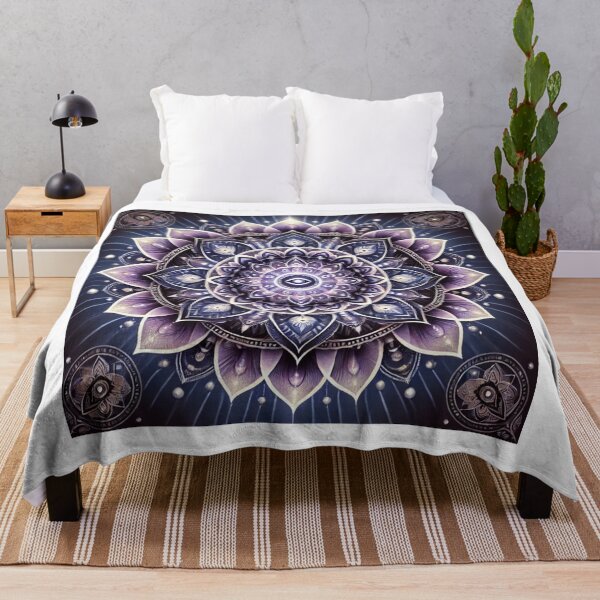 Item preview, Third Eye Activation Mandala - Awaken Intuition and Inner Vision designed and sold by Te-Ane.