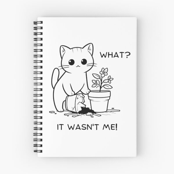 Item preview, Cat Doodle - It wasn't me! designed and sold by DaniMalilana.