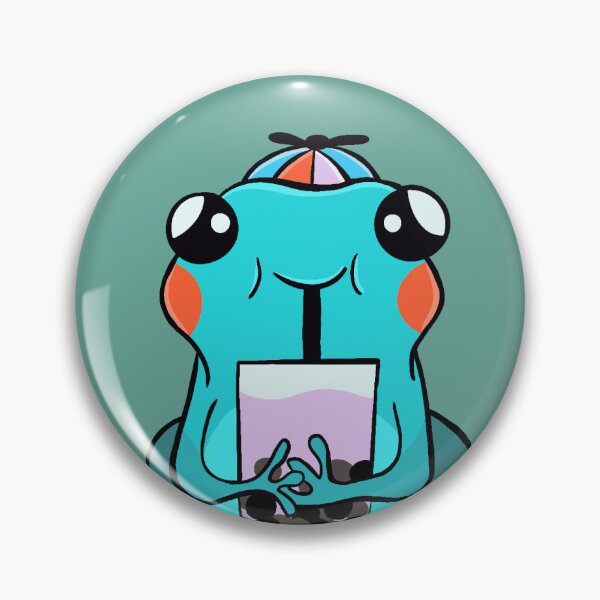 Item preview, Terrence the Boba Frog designed and sold by shinypennystud.