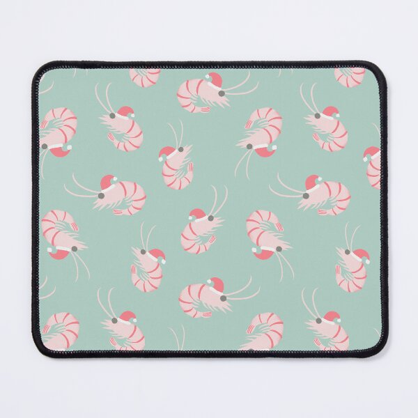 Item preview, Prawns in Christmas Hats - Mint designed and sold by lurepeating.