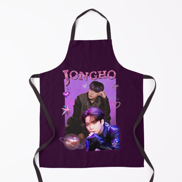 Item preview, Jongho Collage: Bold Purple ATEEZ Design designed and sold by AJUNICE STUDIO.