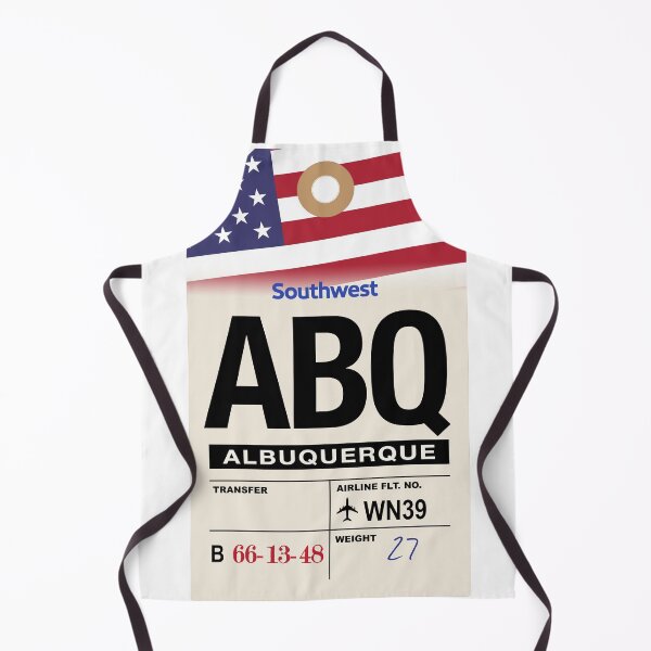 Item preview, Albuquerque (ABQ) New Mexico Airline Luggage Tag designed and sold by travelwitheric.