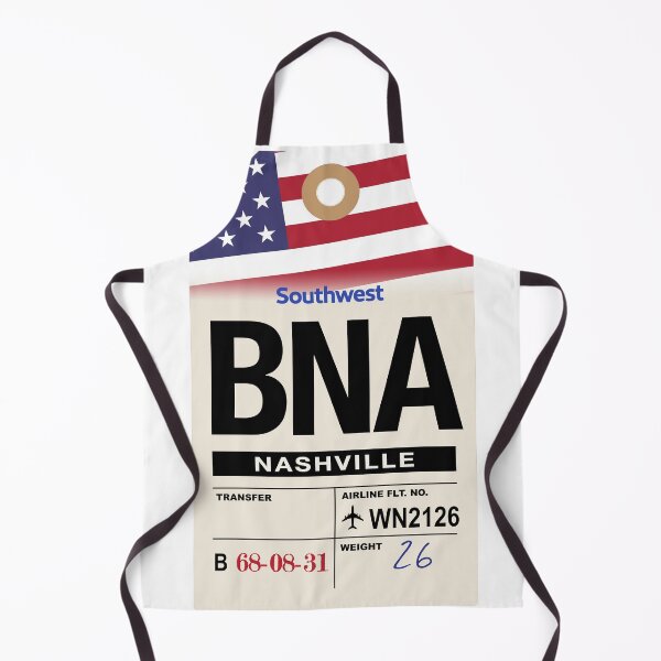 Item preview, Nashville (BNA) Tennessee Airline Luggage Tag designed and sold by travelwitheric.