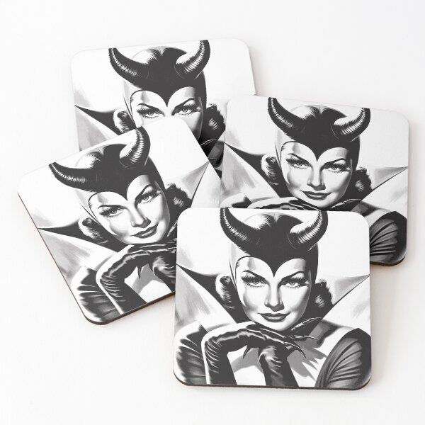 Item preview, Vintage Devil Woman designed and sold by PulpVintage.