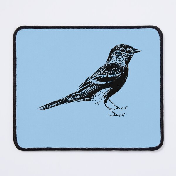 Item preview, Alder Flycatcher Black Design  designed and sold by designsasstultd.