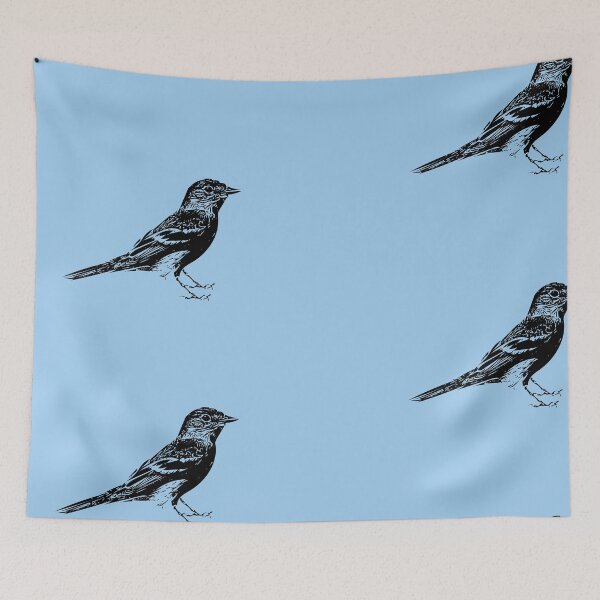 Item preview, Alder Flycatcher Black Design  designed and sold by designsasstultd.