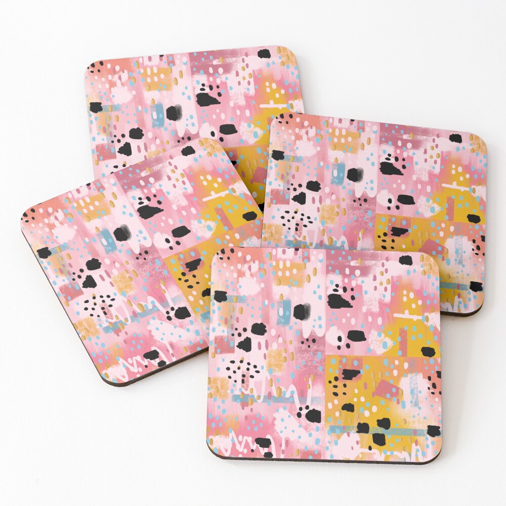 Item preview, Coasters (Set of 4) designed and sold by shinypennystud.