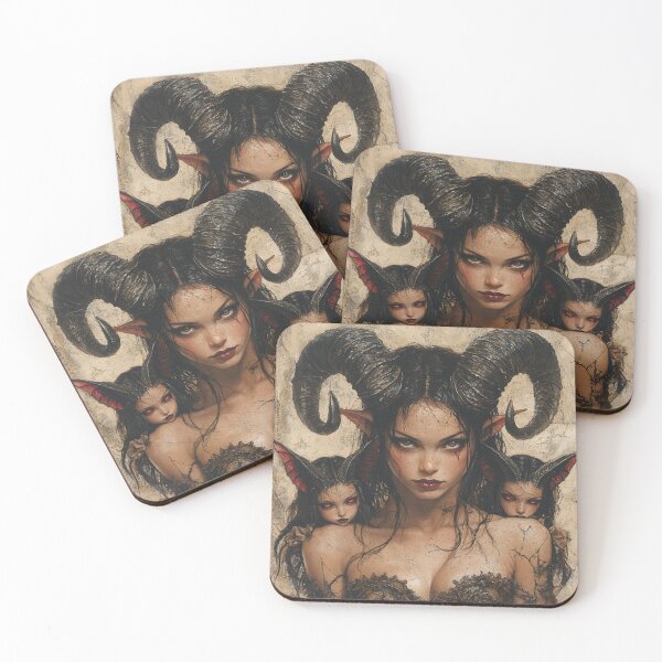 Item preview, Succubus and her children designed and sold by CursedbyLilith.
