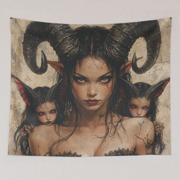 Item preview, Succubus and her children designed and sold by CursedbyLilith.