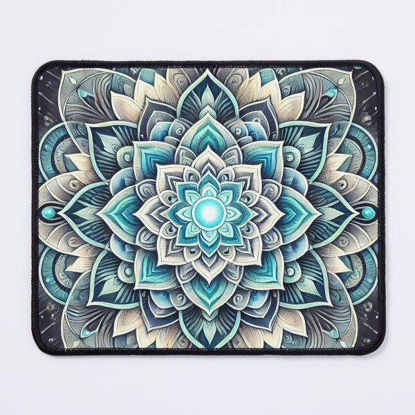 Item preview, Throat Chakra Activation Mandala - Empower Your Voice and Truth designed and sold by Te-Ane.