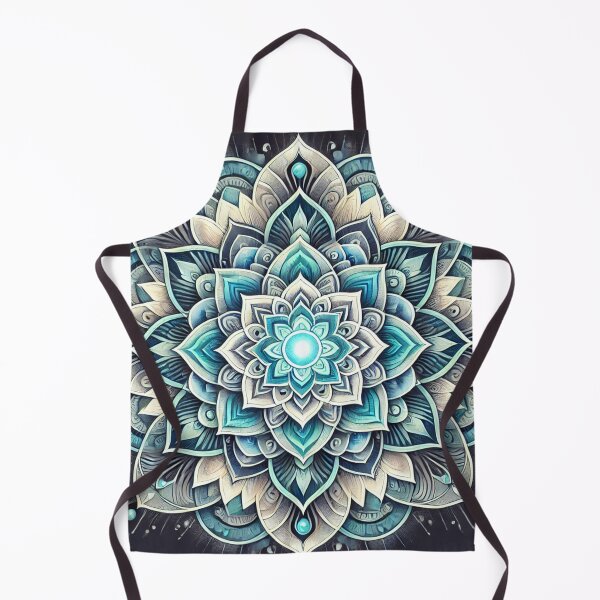 Item preview, Throat Chakra Activation Mandala - Empower Your Voice and Truth designed and sold by Te-Ane.