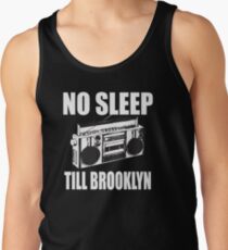 Camisetas de tirantes para hombre No dormir hasta Brooklyn
