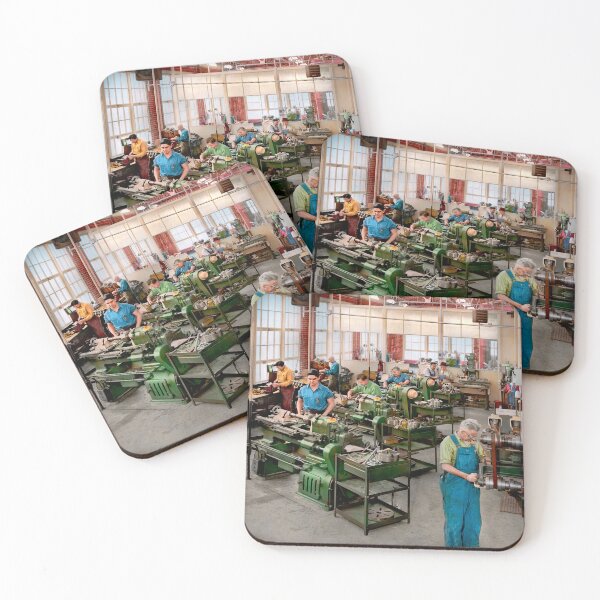 Item preview, Machinist - The machine shop of the Hercules Powder Company 1945 designed and sold by Mike Savad Photography.
