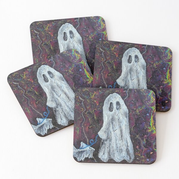 Item preview, Ghost Walking Pet Shark designed and sold by TheArtDojo.