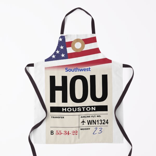 Item preview, Houston Hobby (HOU) Texas Airline Luggage Tag designed and sold by travelwitheric.