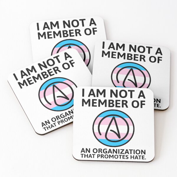 Item preview, Trans ally atheist  designed and sold by Rachel the Artist .
