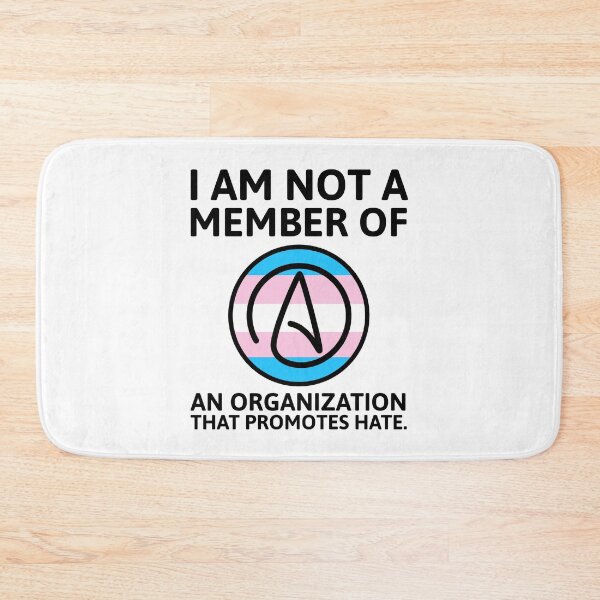 Item preview, Trans ally atheist  designed and sold by Rachel the Artist .