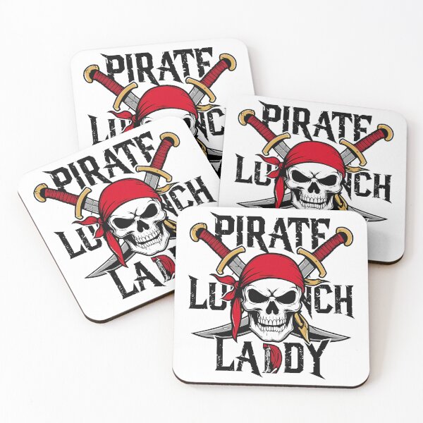 Item preview, Pirate Lunch Lady  Skeleton Funny Halloween Costume designed and sold by Hotshots Design.