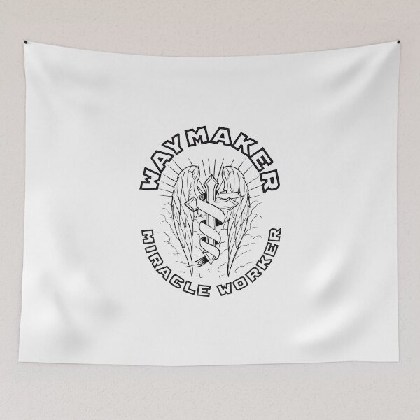 Item preview, Waymaker and Mirical Worker designed and sold by Woven-in-Jesus.
