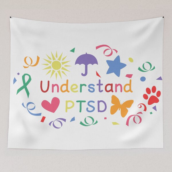 Item preview, Understand PTSD (Colorful) designed and sold by StarsXChaser.
