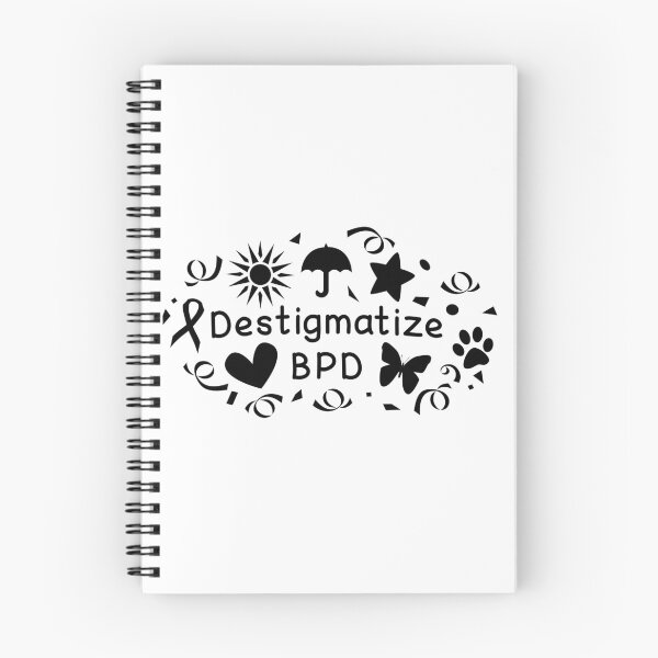 Item preview, Destigmatize BPD (Black & White) designed and sold by StarsXChaser.