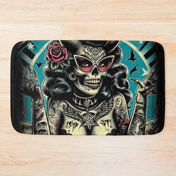 Item preview, Creepy Demon Woman designed and sold by PulpVintage.