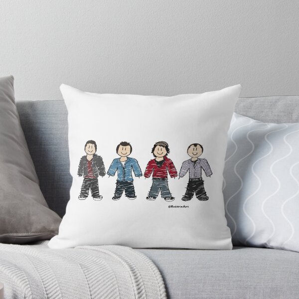 Item preview, Four Lifelong Friends Stick Figures designed and sold by RoserinArt.