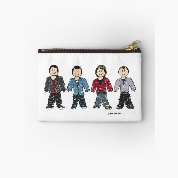 Item preview, Four Lifelong Friends Stick Figures designed and sold by RoserinArt.