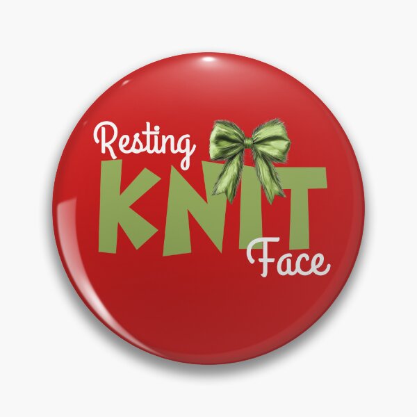 Artikelvorschau, Ruhendes Strickgesicht, Lustiger Weihnachtspullover aus Strick, Hässlicher Weihnachtspullover entworfen und verkauft von GetKnitPun.