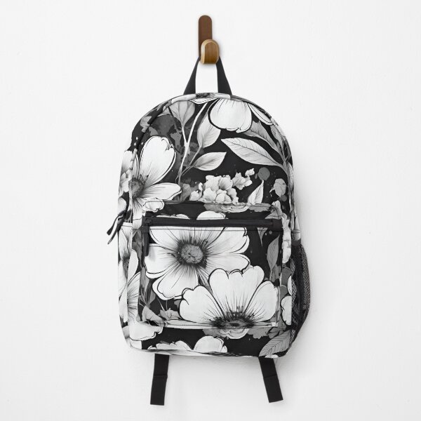 Item preview, Monochrome Floral Graffiti designed and sold by aun234060.