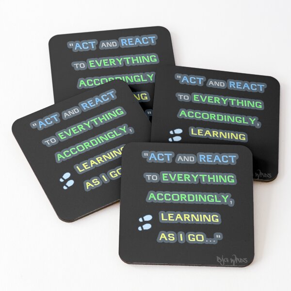 Item preview, "ACT..." Quote 10/17/2024 designed and sold by BJGWRDS.